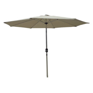 Parasol de alumino articulado con toldo de 2,7 metros