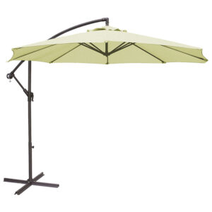 Parasol lateral de alumnio con toldo de 3 m