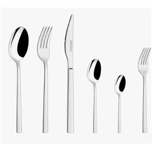 SET 24 CUBIERTOS ACERO INOX AMALFI MONIX