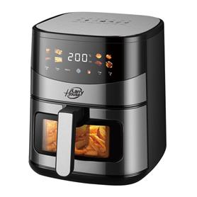 FREIDORA DIGITAL AIRE CALIENTE CON VENTANA LARRYHOUSE 6 LITROS 1.500W