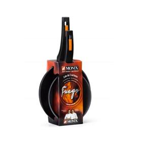 JUEGO DE SARTENES 2 PCS DE 20-24 CM ALUMINO FORJADO MONIX