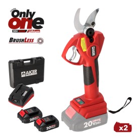 TIJERA DE PODAR 20V ONLY ONE AICER (2X 2.0AH)