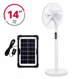 VENTILADOR SOLAR 15W LARRYHOUSE 14"