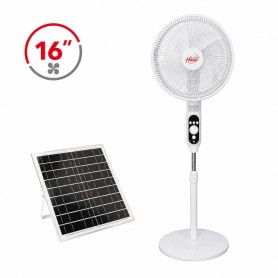 VENTILADOR SOLAR 15W LARRYHOUSE 16"